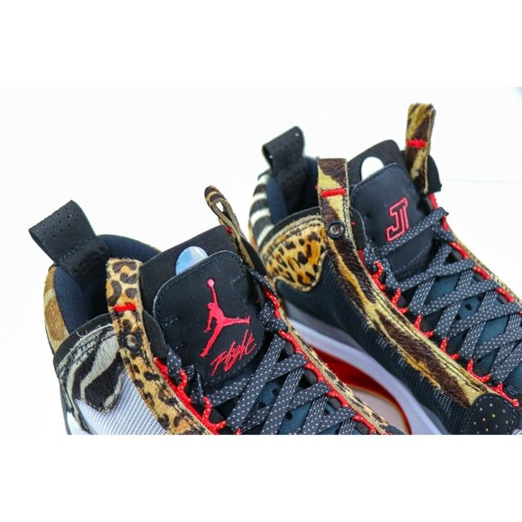 Air Jordan 34 XXXIV Tatum PE Welcome Zoo Red Sz 7Y - Picture 10 of 12